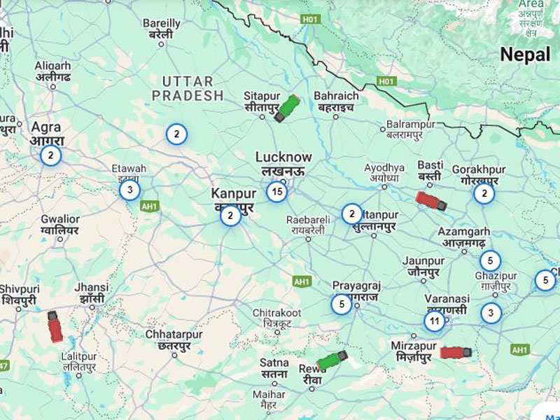 Our Network GPS